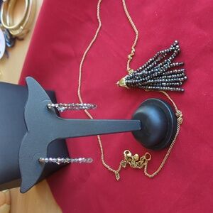 J.crew necklace & Hoops set‎